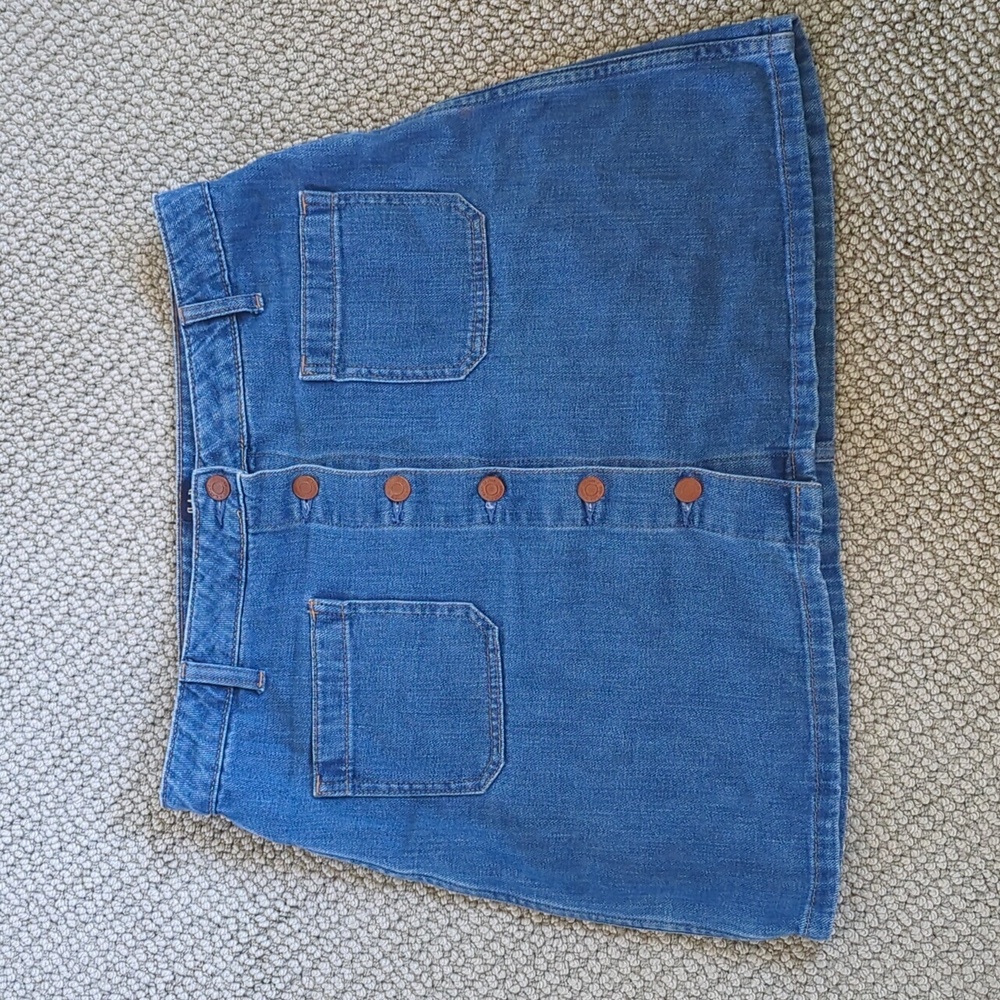 Gap Denim Two-Pocket Jean Skirt - Sz 29